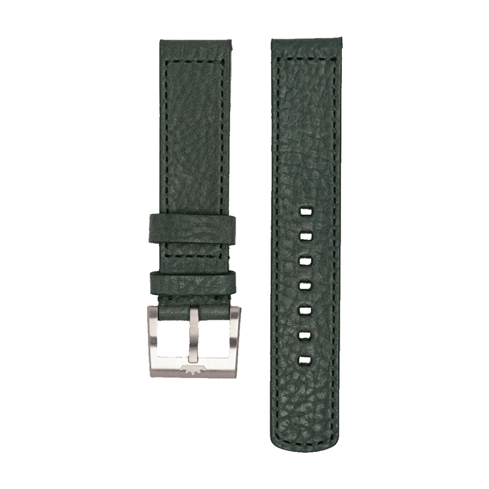 Fortis Heritage Lederband Strap Agave  | 20mm | Grün | Neuheit 